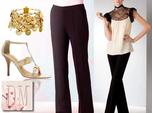 Roupa para jantar de casamento online em restaurante